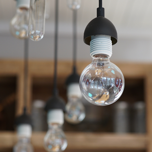 Change the Lights A kitchen lightbulb