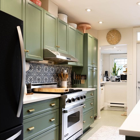 Do an Energy Audit A pristine, narrow renovated kitchen in a small home