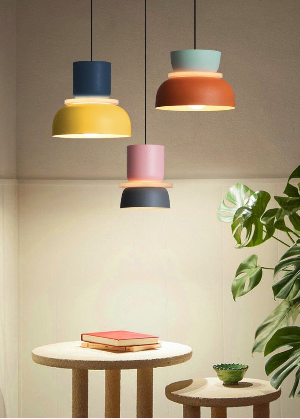 A Light Fixture at the End of the Rainbow Rainbow pendant lights