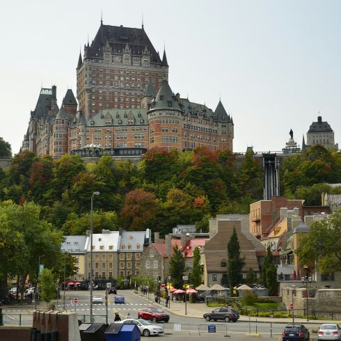 Quebec City, Quebec Street view of Quebec City