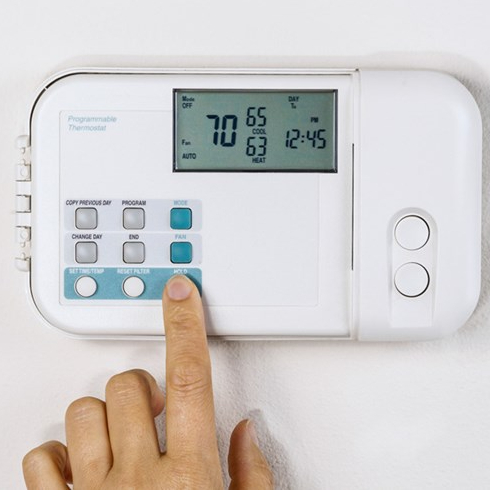 Get a Smart or Programmable Thermostat Programmable thermostat
