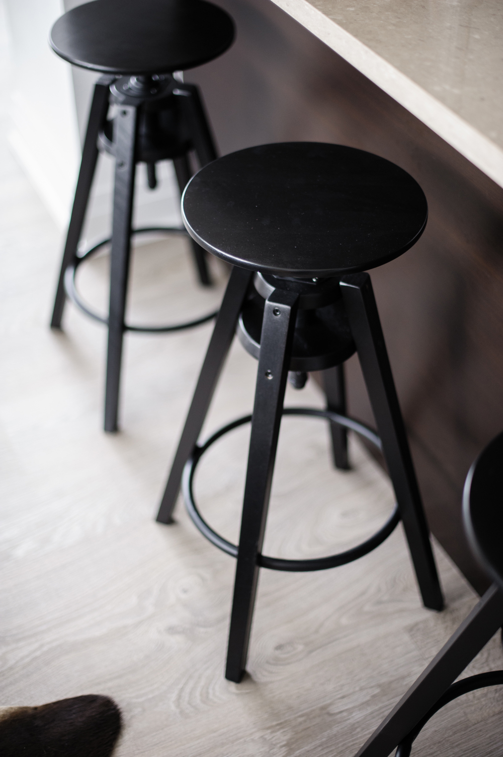Pull up a Chair Black kitchen counter stools