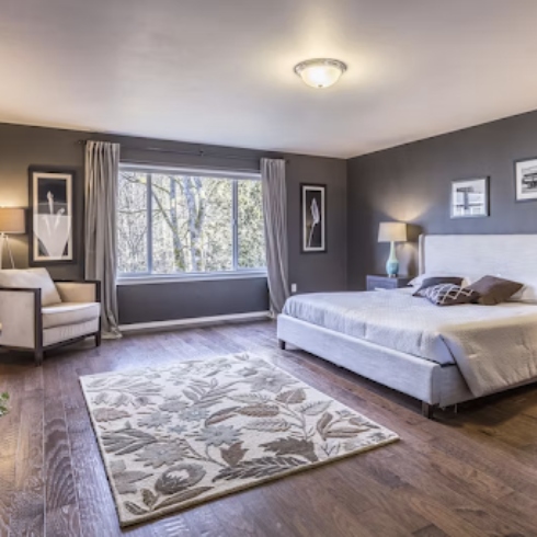 Gray Days are Numbered Gray bedroom